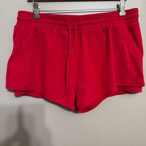 Zyia Active Red Velocity Running Shorts Size XL - Picture 2 of 8